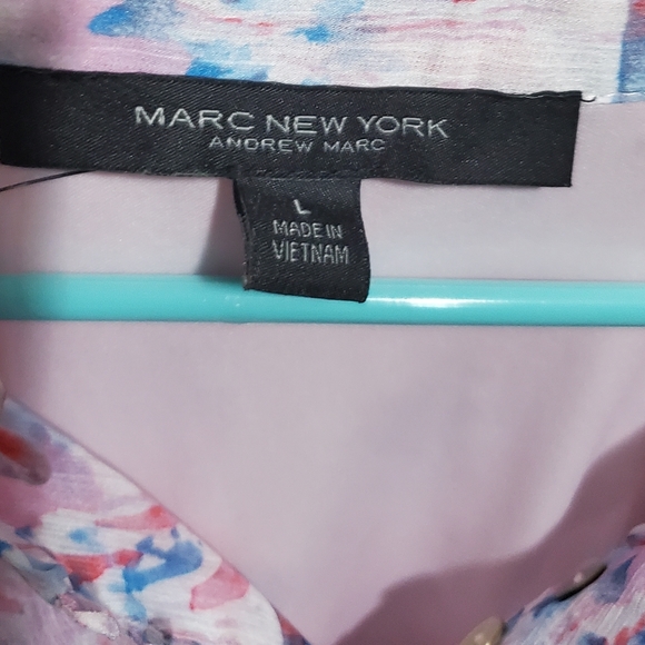 Marc New York lined Abstract Blouse - Picture 2 of 3
